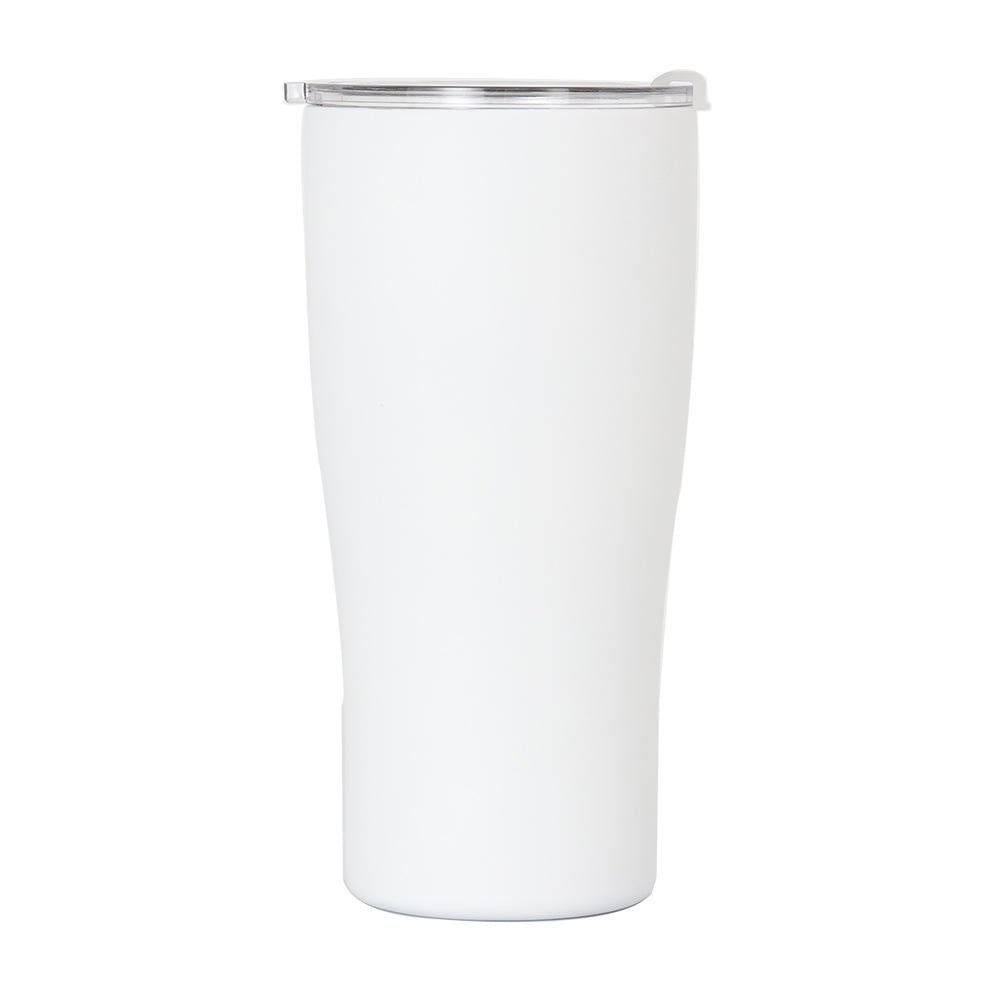 600ml Sports Water Bottle Double-layer Stainless Steel Water Bottle Wide Mouth Cover with Straw Beer Cup Customized Logo