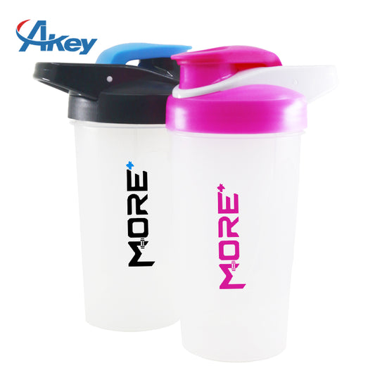 Modern Simple 600ml Protein Powder Shaker Cup Portable PP Water Bottle GYM Direct Drinking Sports Fitness