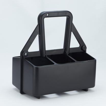 Plastic Carrier 6 Pack Carrier Bottle Holder with Handle Reusable Beverage Coffee Bottle Carrier
