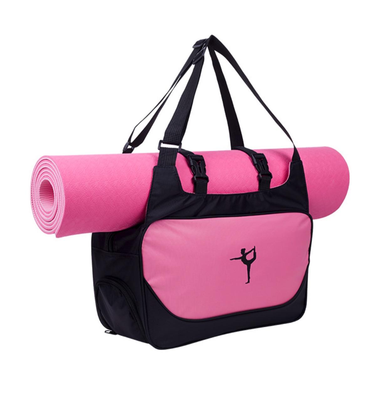 Large Capacity Yoga Bag: Ultimate Organizer for Effortless Yoga & Fitness（no mat）