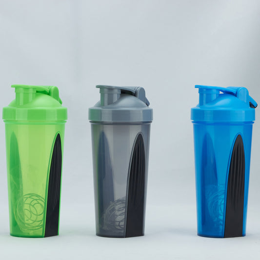 700ml Rubber Coating BPA Free Plastic Direct Drinking Protein Shaker GYM Plastic Shaker Bottle