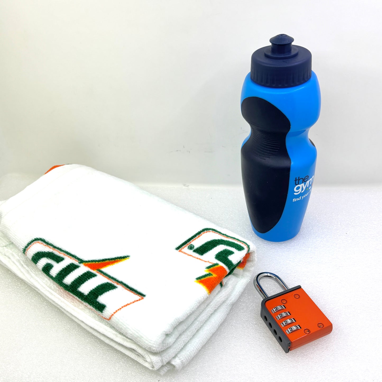 Premium Gym Starter Kit: Complete Luxury Pack with Bottle, Towel, Lock and 1 - Month Membership