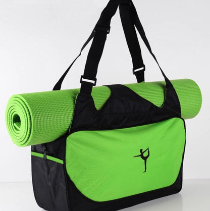 Large Capacity Yoga Bag: Ultimate Organizer for Effortless Yoga & Fitness（no mat）