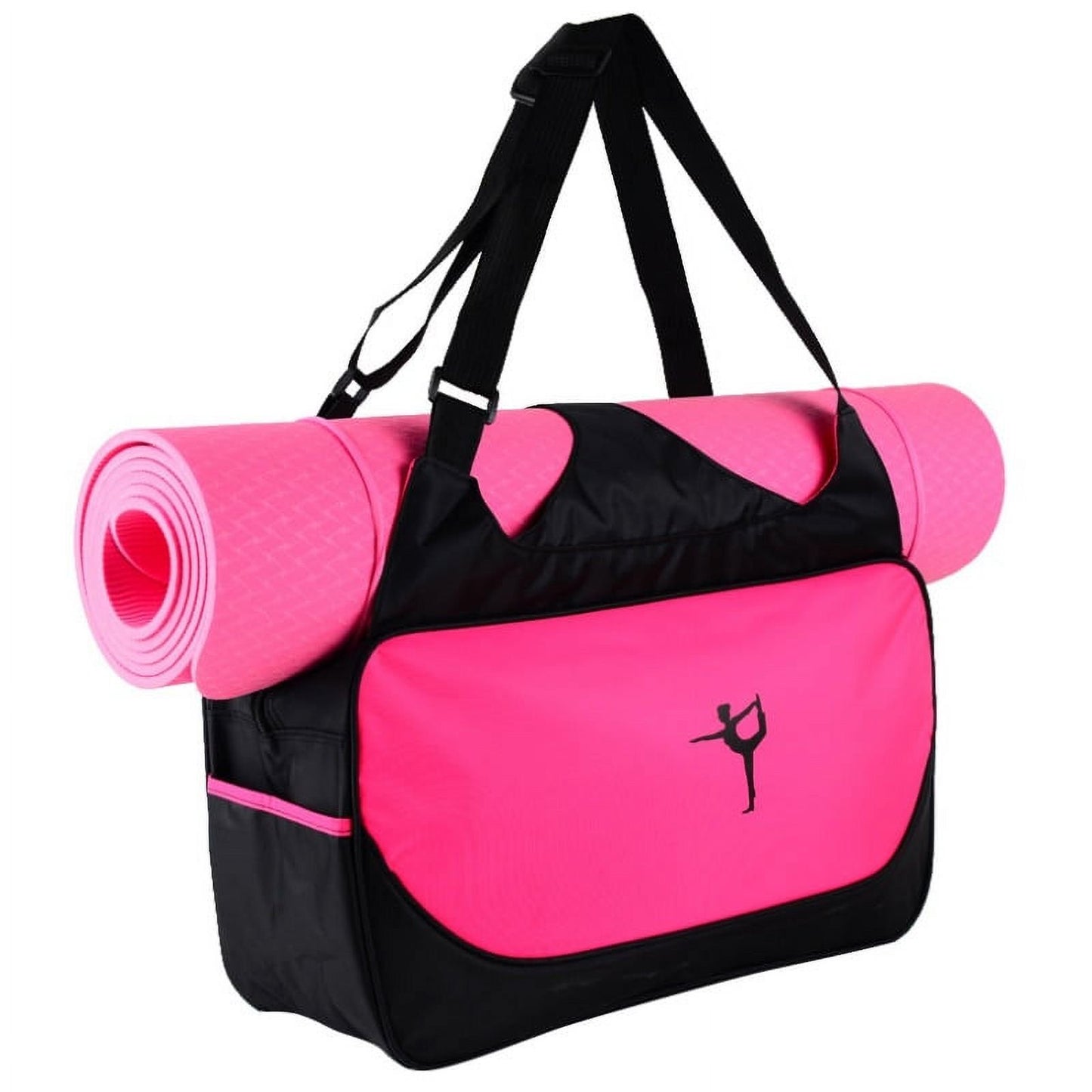Large Capacity Yoga Bag: Ultimate Organizer for Effortless Yoga & Fitness（no mat）