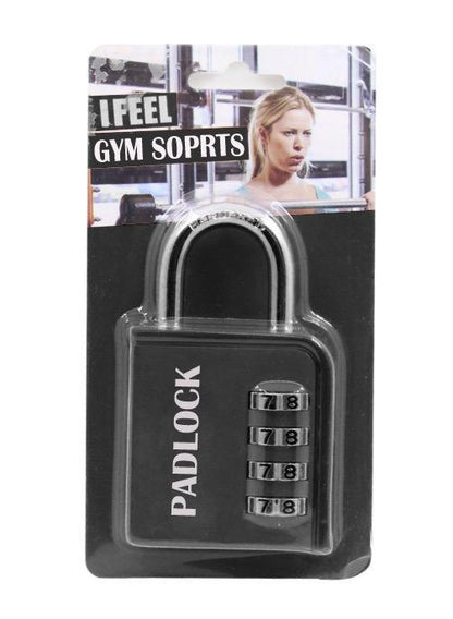 Combination Lock 4 Digit Resettable Zinc Alloy Gym Locker Anti Theft for Travel Storage OEM Customizable