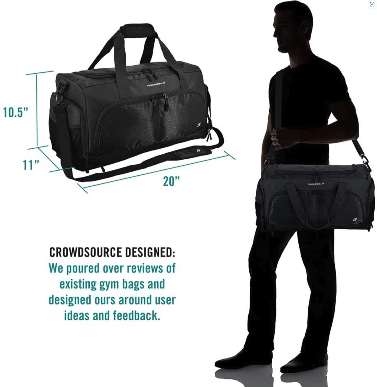 Men Gym Bag Beast Mode: Rugged Durable for Workout Domination