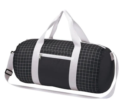 Foldable Gym Bag Transform: Compact to Spacious for Workout On the Go