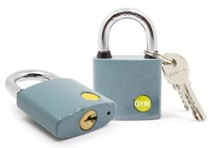 Key Padlock: 3 - Key Heavy - Duty Iron Lock – Rust - Resistant Anti - Theft Guardian for Gym, Locker & Outdoor Security!