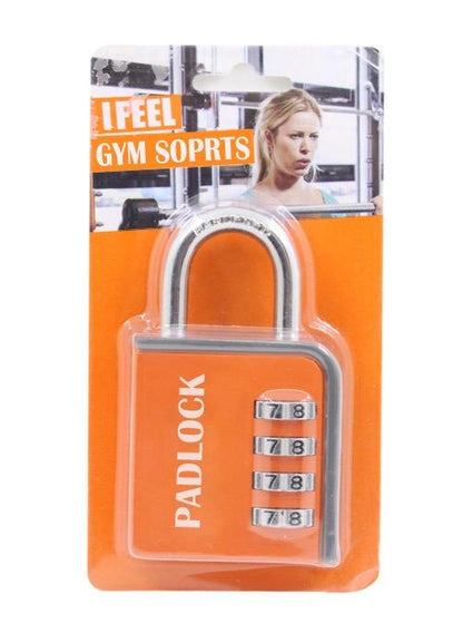 Combination Lock 4 Digit Resettable Zinc Alloy Gym Locker Anti Theft for Travel Storage OEM Customizable