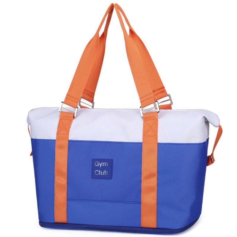 Lady Gym Bag Vibrant Color - Block: Fashion - Forward Durable for Fitness & Commute