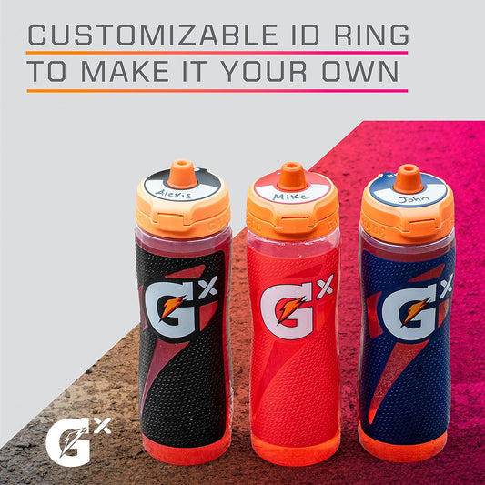 Gatorade Gx Squeeze Bottle 30 Oz Sports Bottle Squeeze Water Bottles Leakproof Brand Bottle