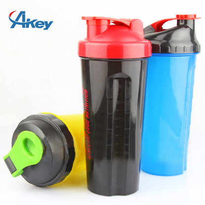 700ml BPA Free Plastic Direct Drinking Protein Shaker Tumbler Bottle New Zealand Accessory for Workout Sports
